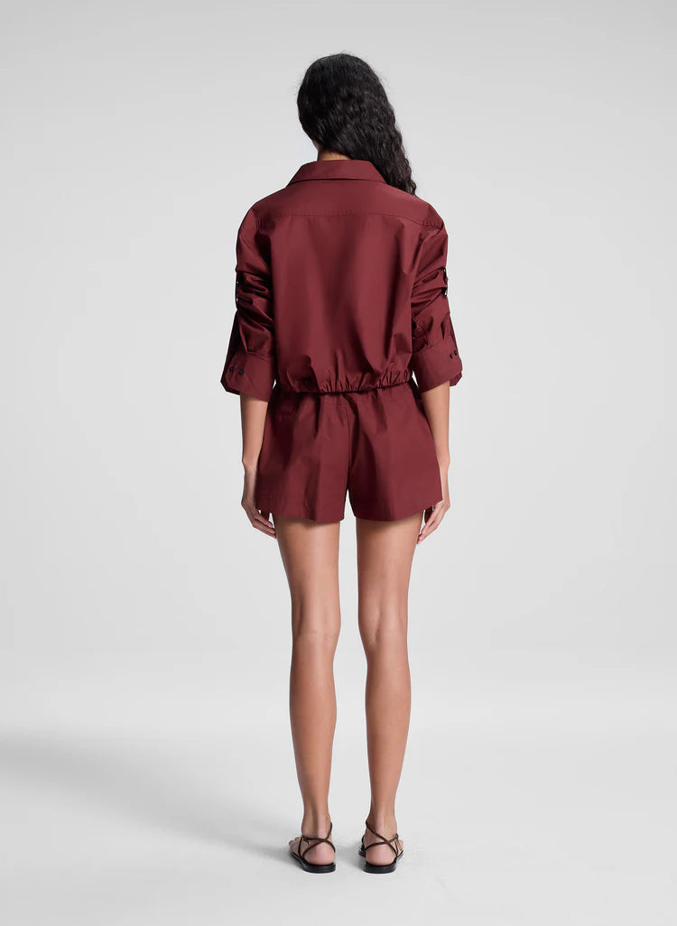 Shorts Nate Dark Bosco Burgundy