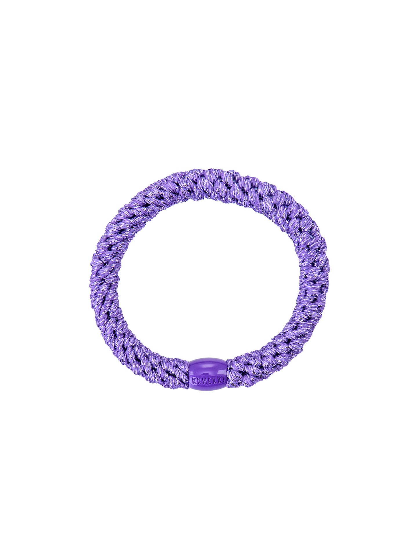 Hair Tie Lilac Glitter