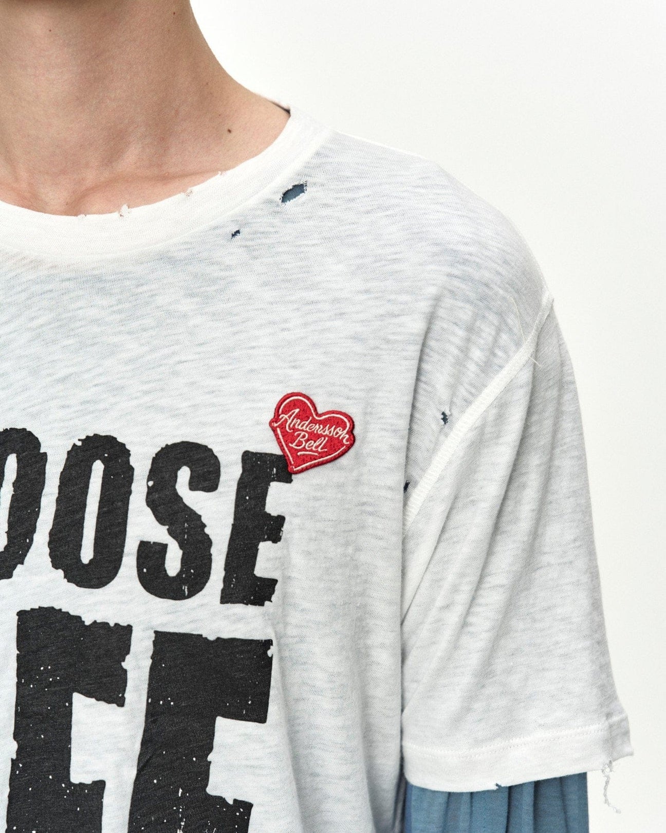 T-shirt Choose Life White