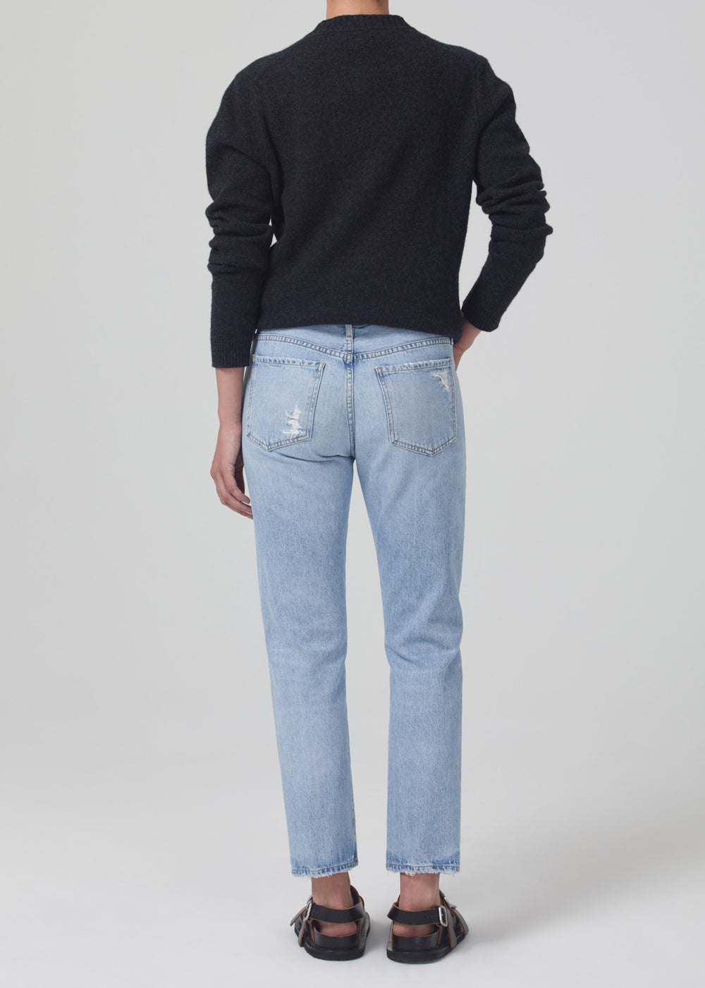 Emerson Mid Rise Relaxed Jeans