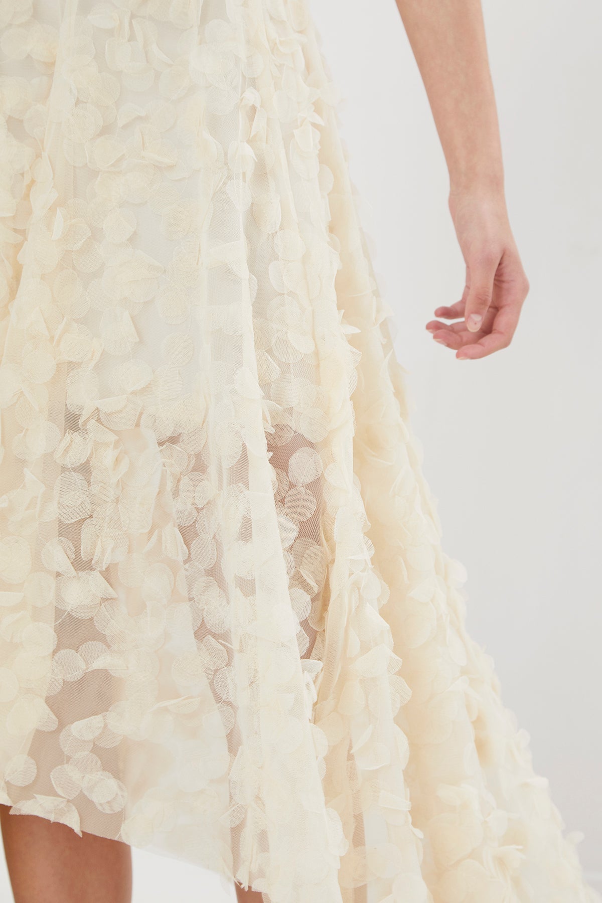Delfina Skirt Ivory