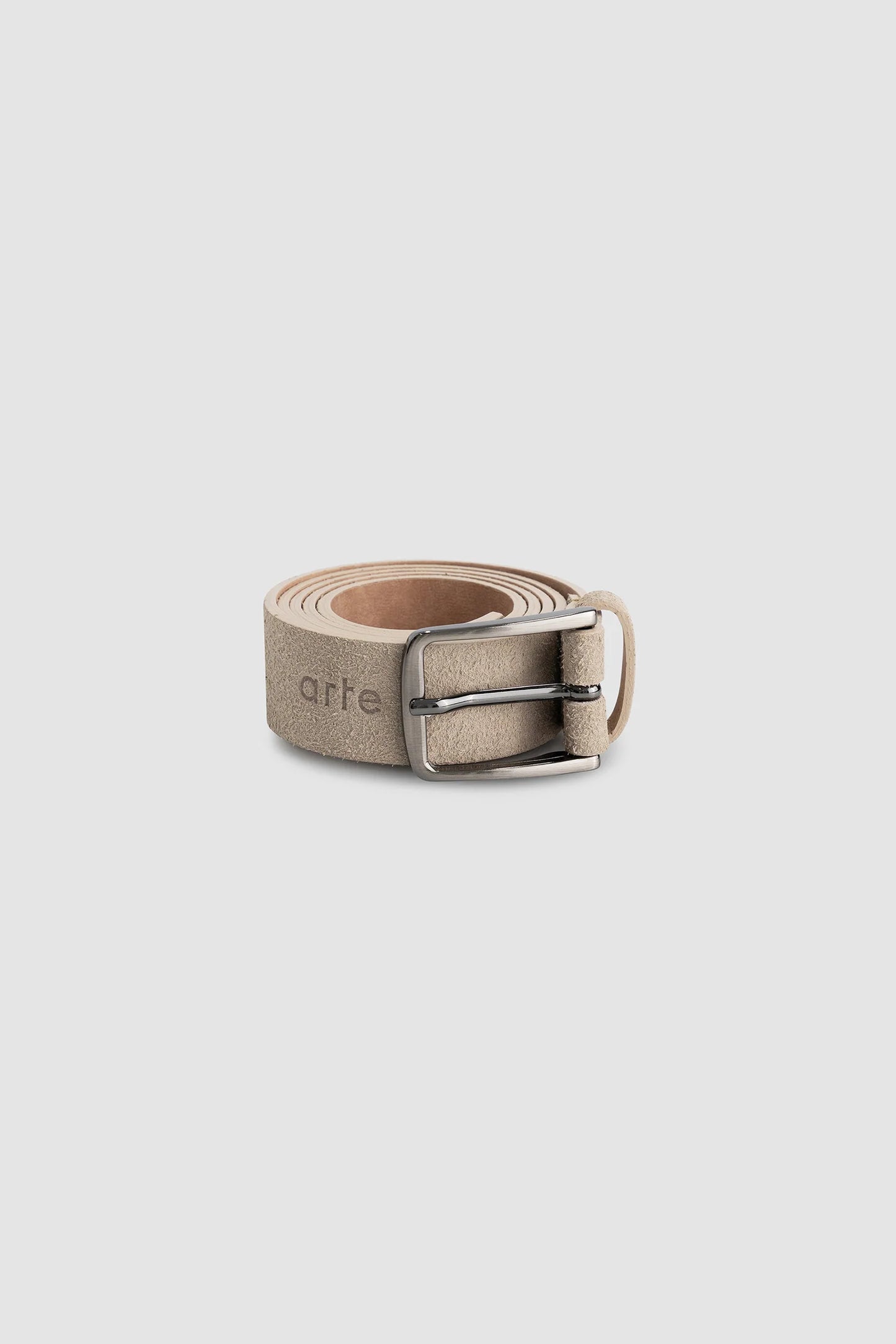 Belt Suede Leather Cream