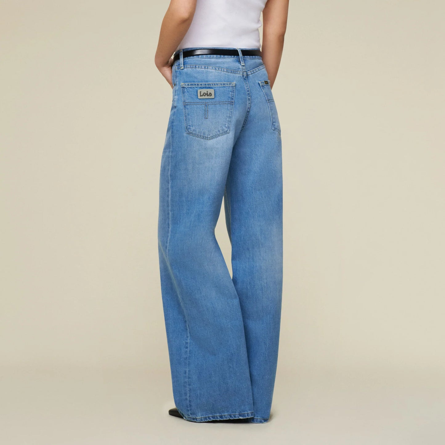 Jeans Skater Loose Light Blue
