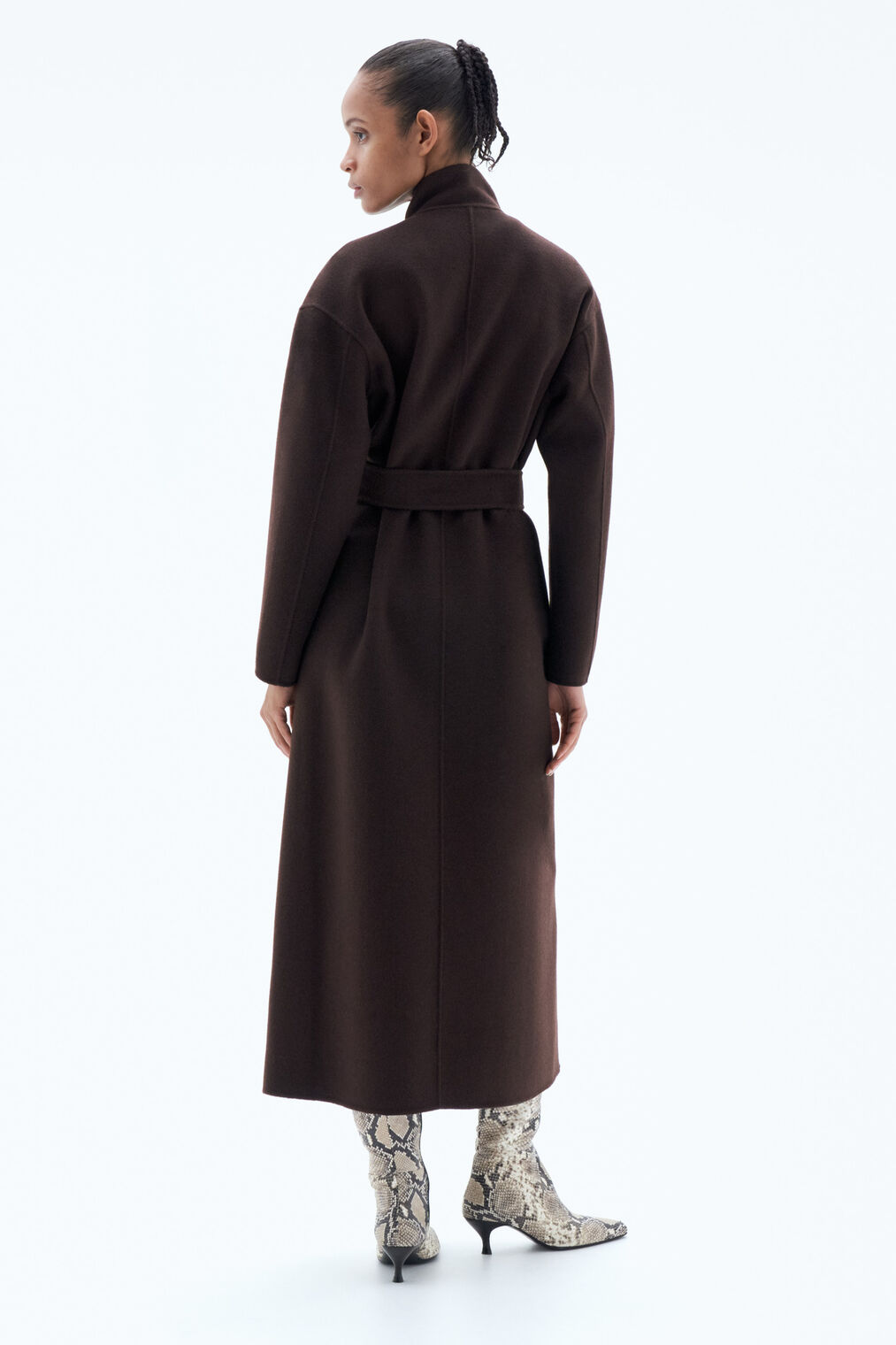 Coat Alexa Dark Chocolate