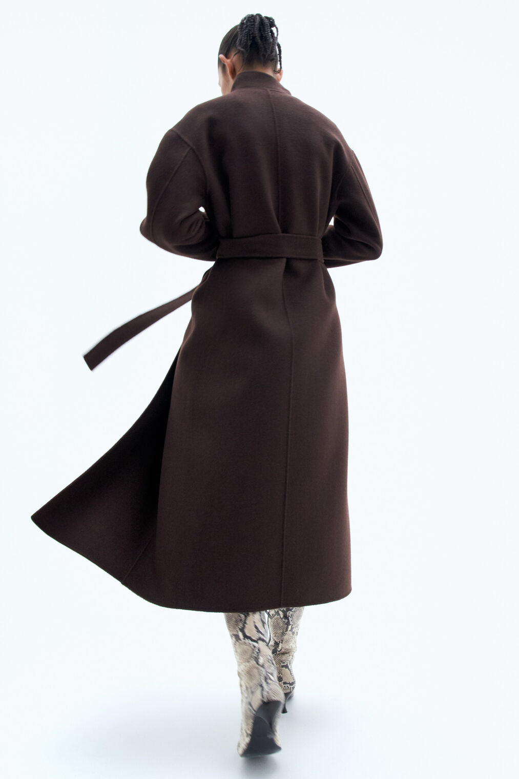 Coat Alexa Dark Chocolate