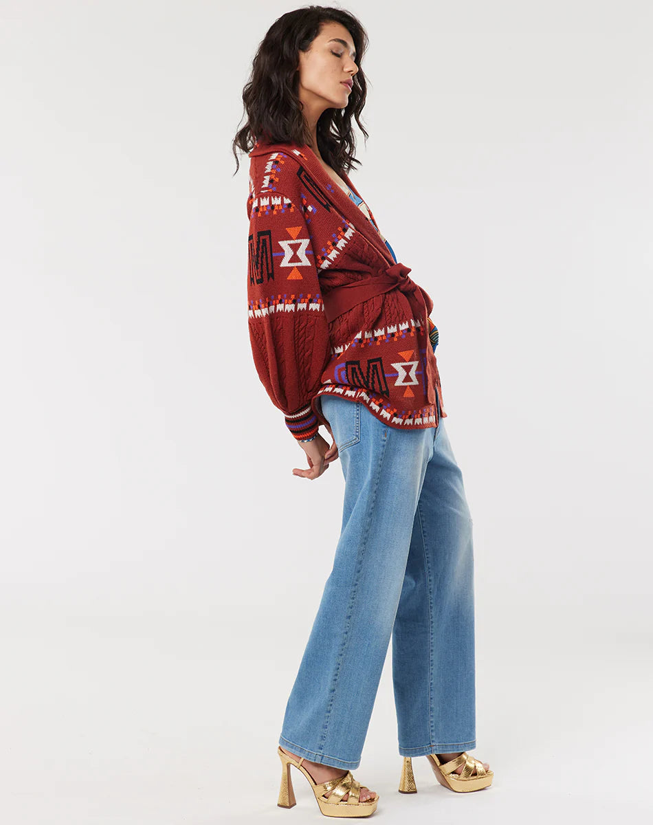 Melany Cardigan Brown