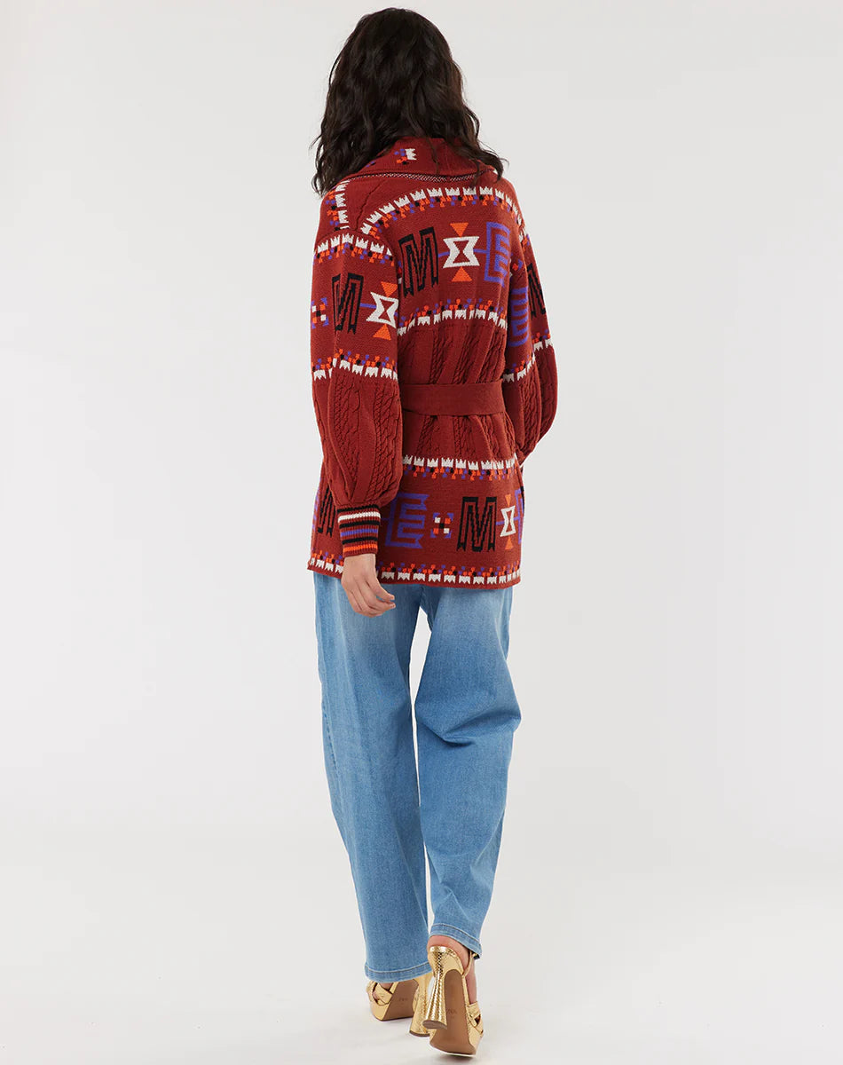 Melany Cardigan Brown