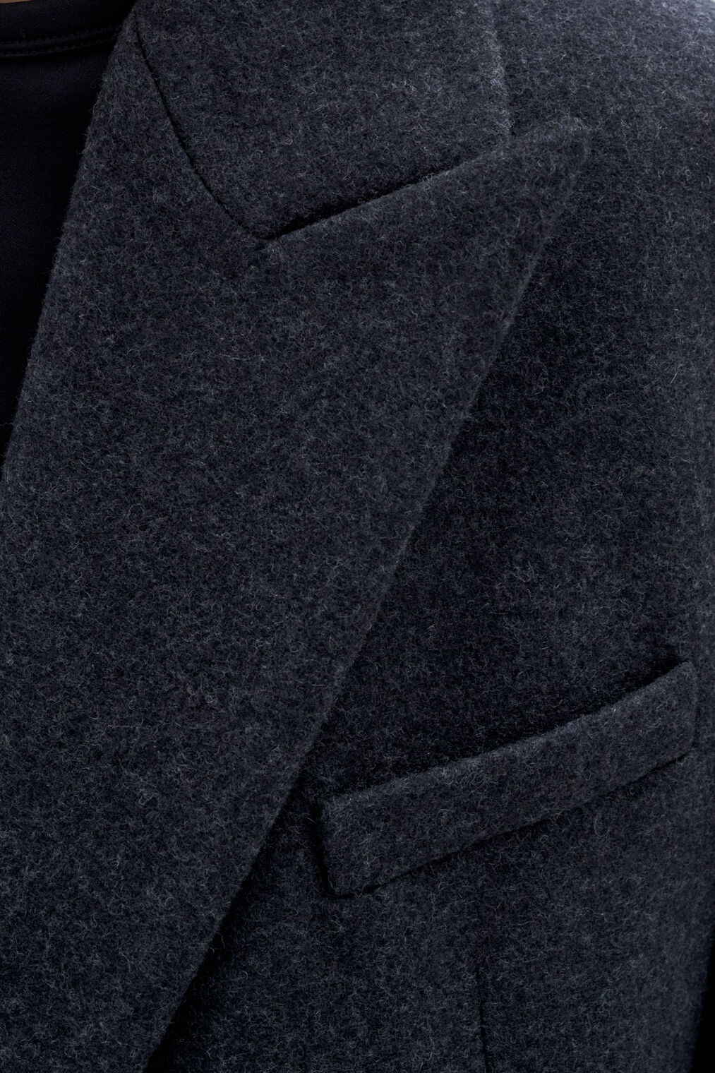 Tailored Coat Anthracite Grey