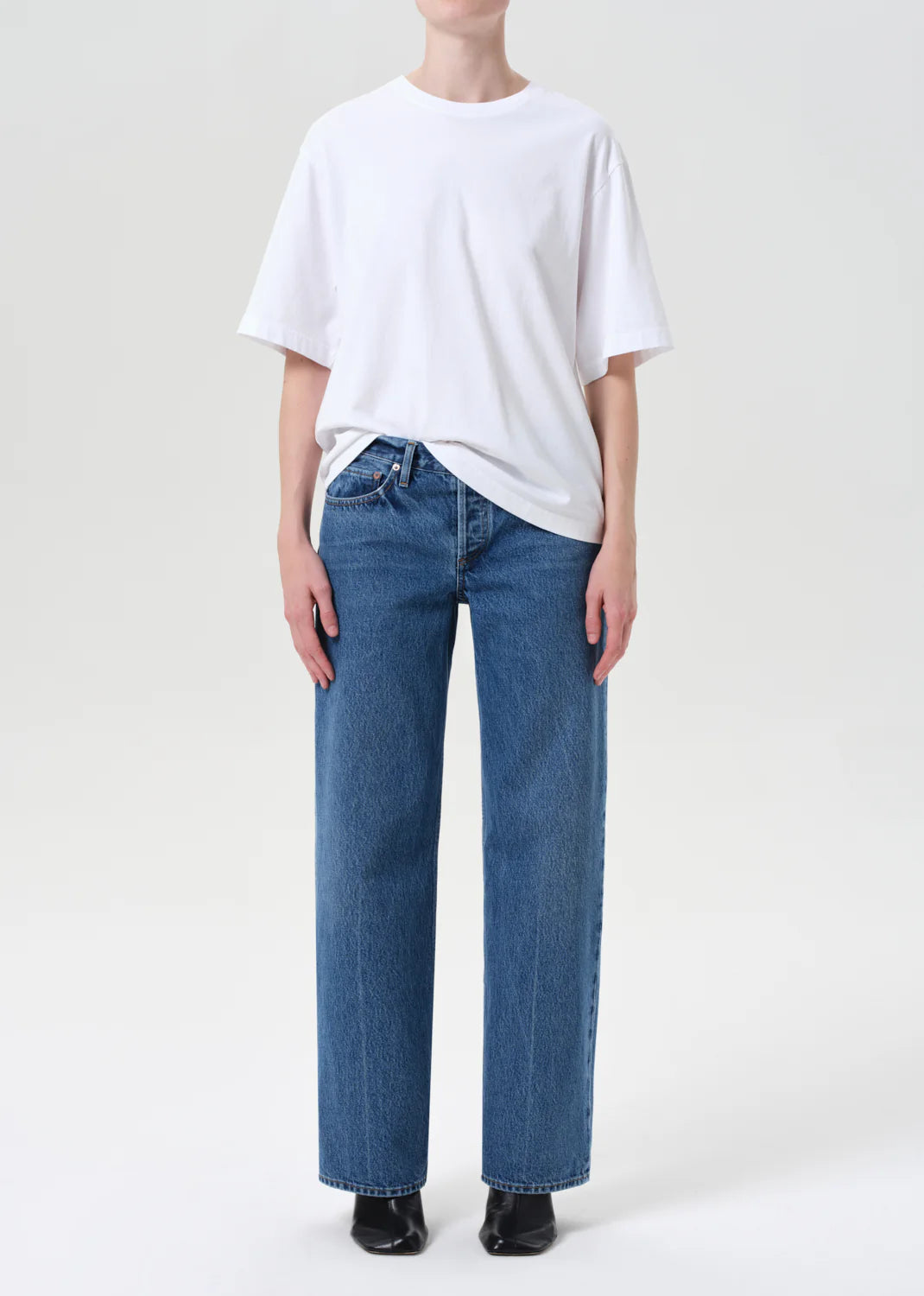 Jeans Low Rise Loose Charge