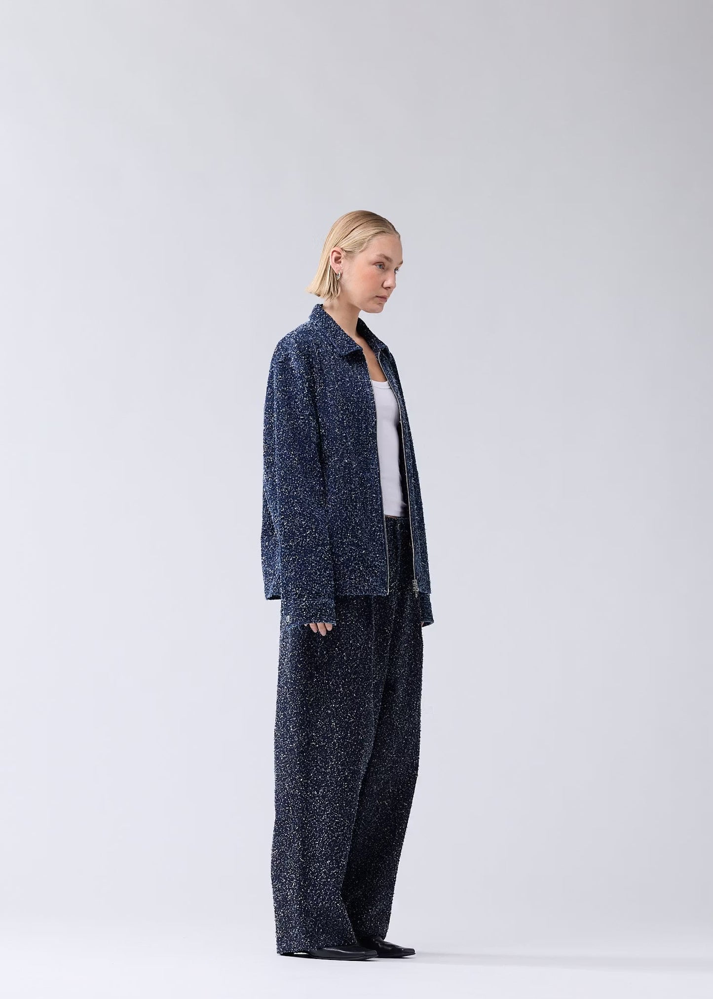 Jacket Spray Denim Blue