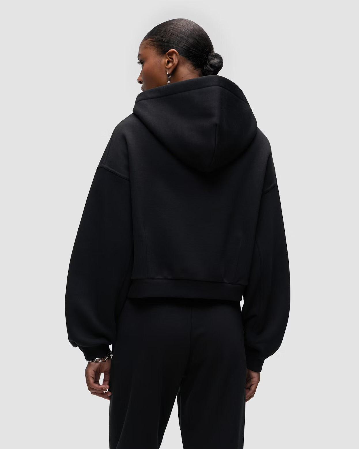 Hoodie Eria V2 Zip Jet Black