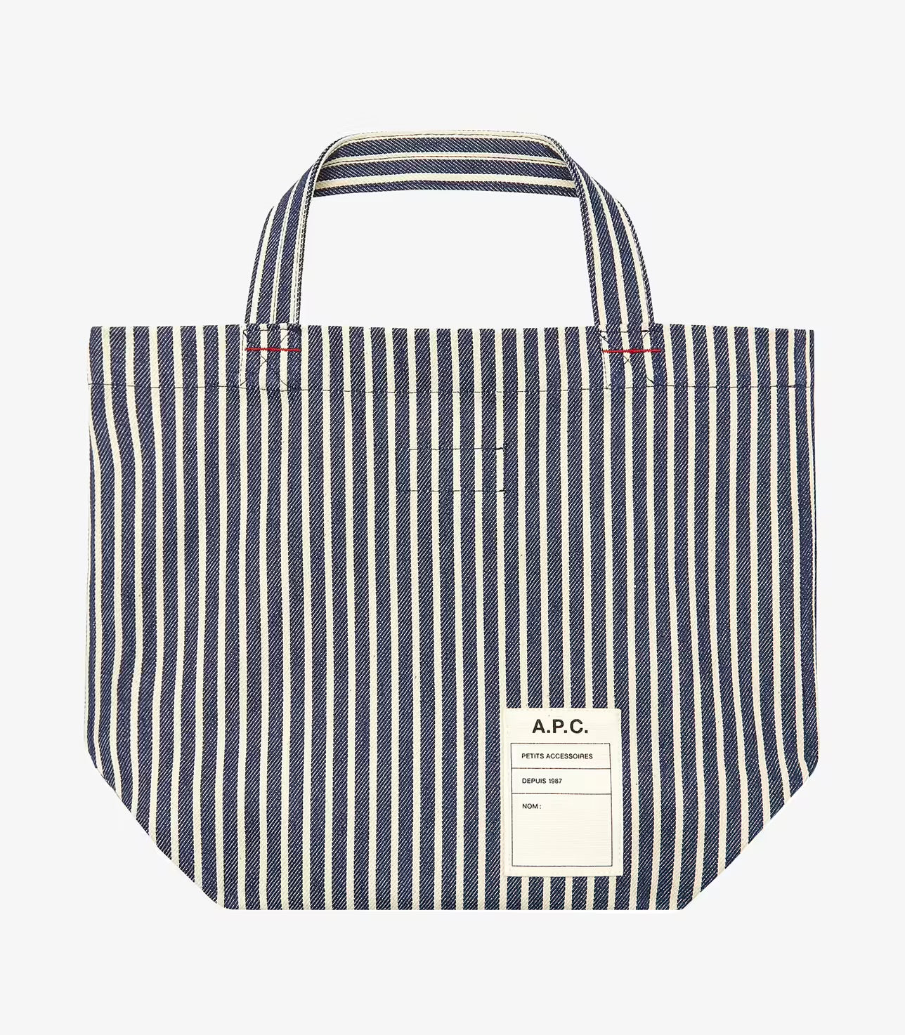 Bag Thais Mini Striped Blue & White