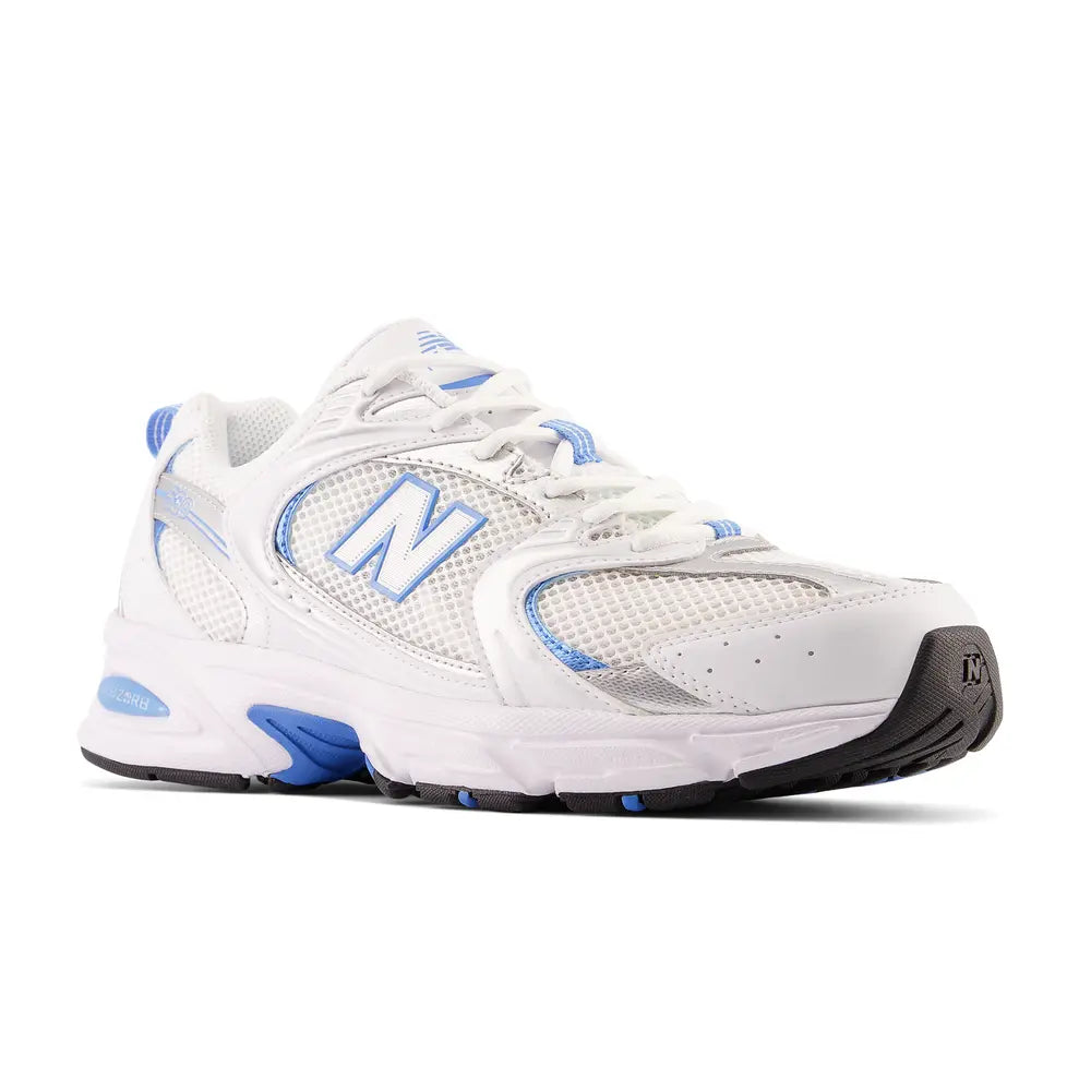 MR530 DRW Sneakers in White & Blue