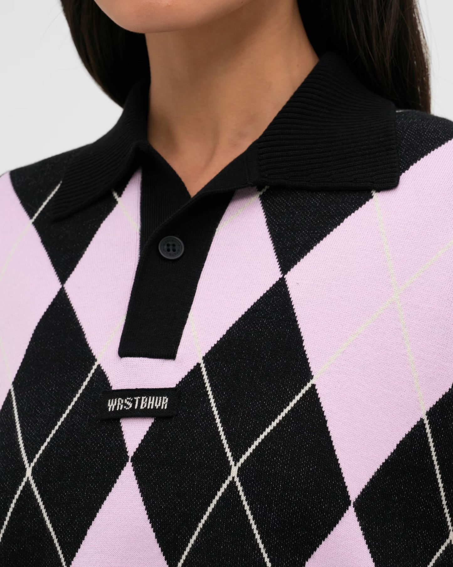 Polo Lev V3 Pink & Black