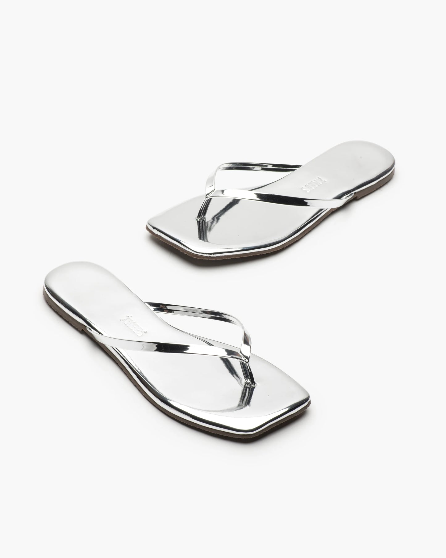 Flip Flops Square Mirror Chrome