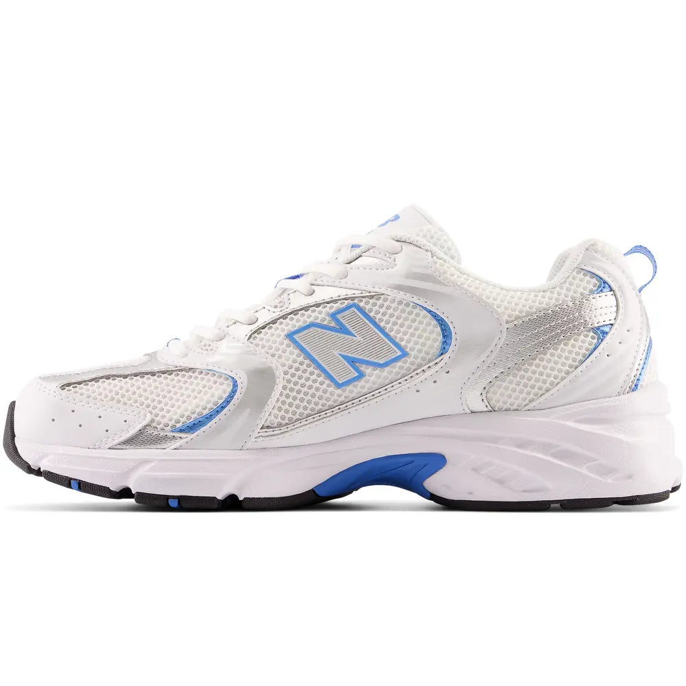 MR530 DRW Sneakers in White & Blue