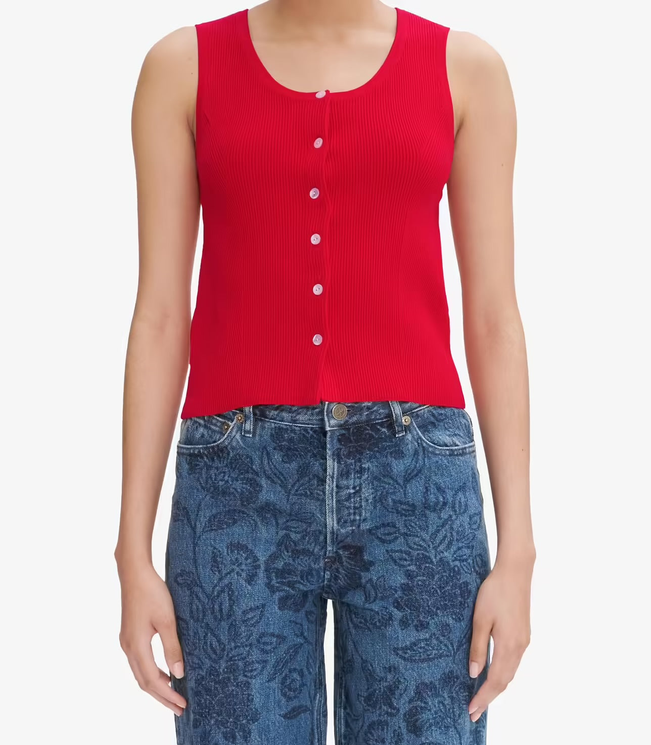 Tank Top Ambre Red
