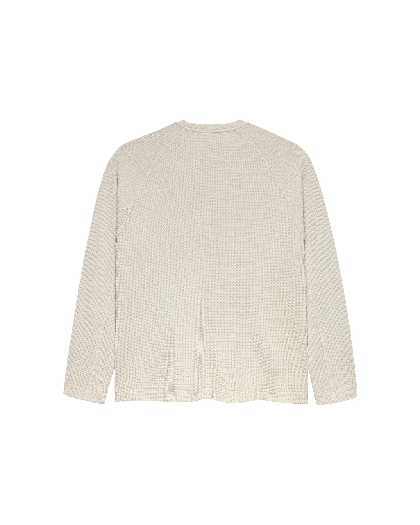 T-shirt Waffle Longsleeve Washed Grey
