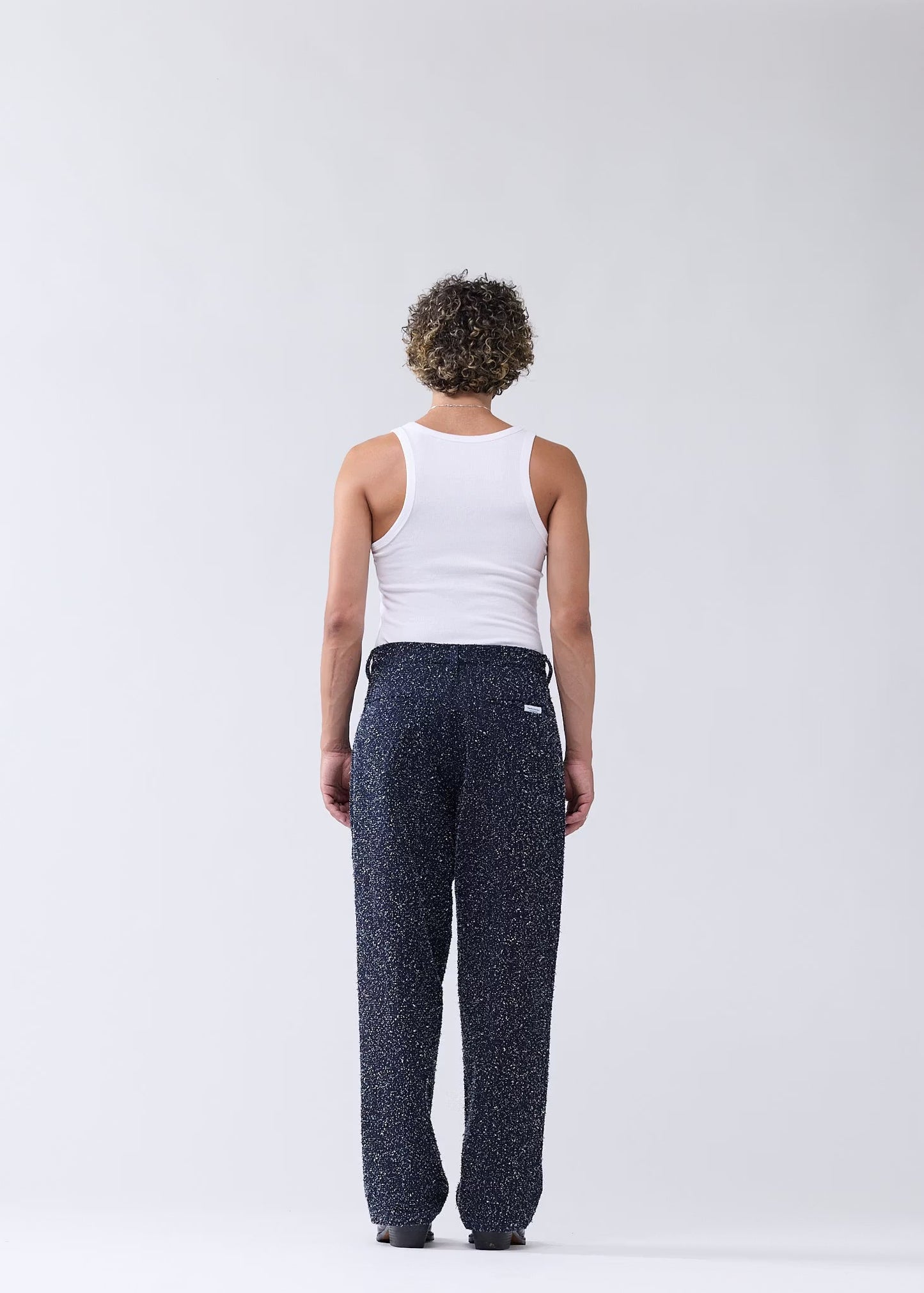 Pants Spray Reworked Denim Blue