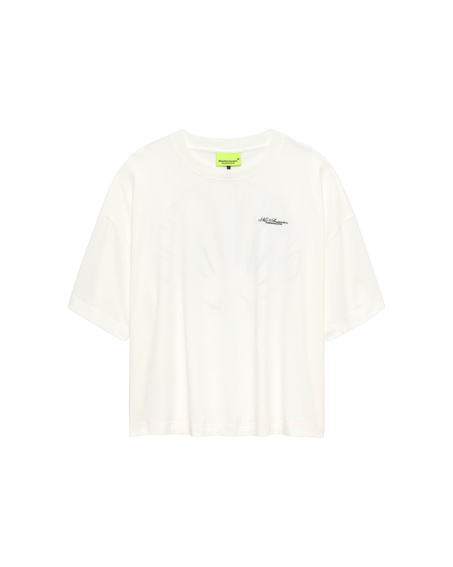 T-shirt Big Logo Washed White