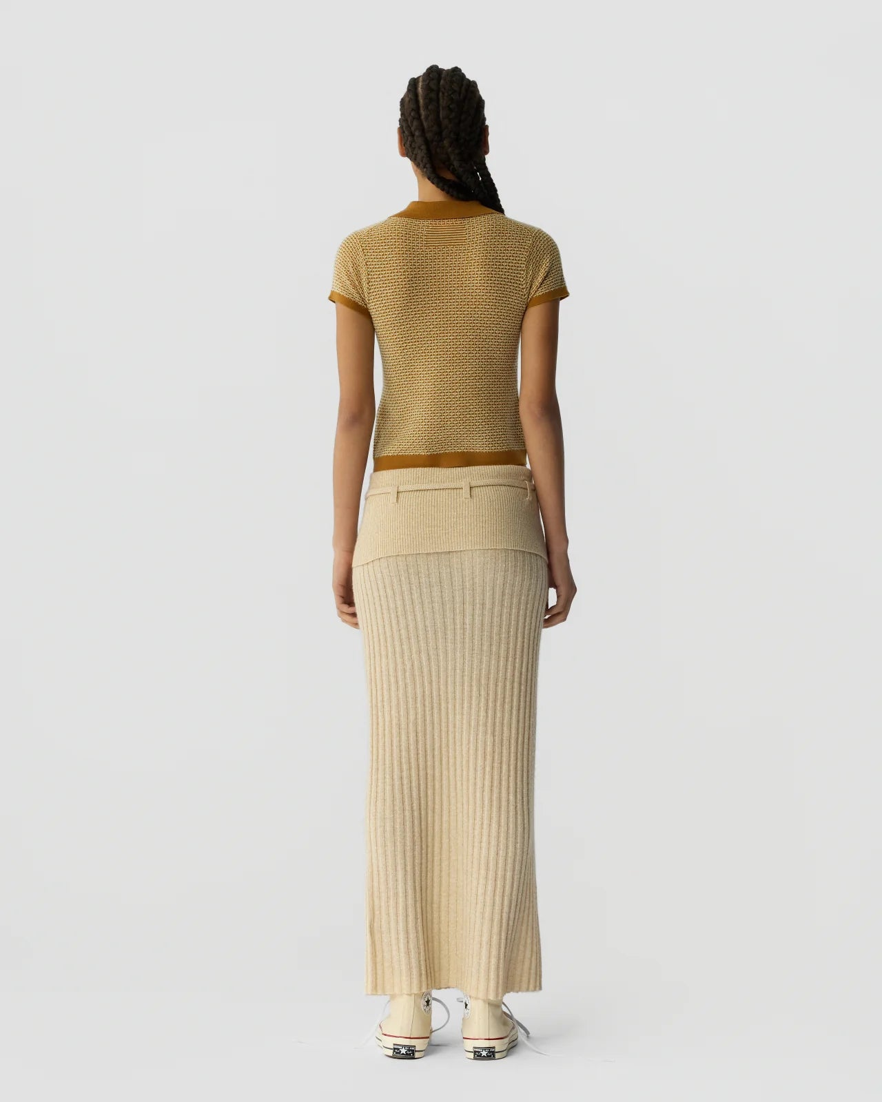 Skirt Lia Long Beige