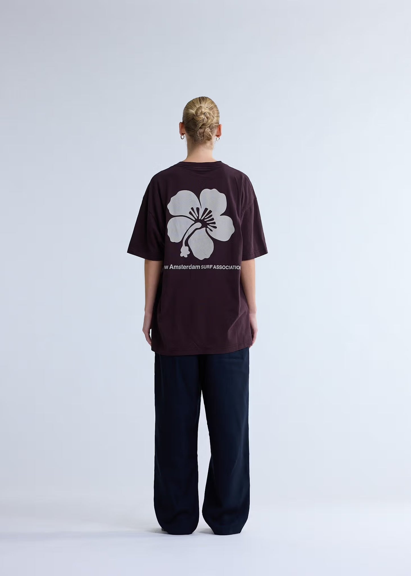 T-shirt Hibiscus Walnut