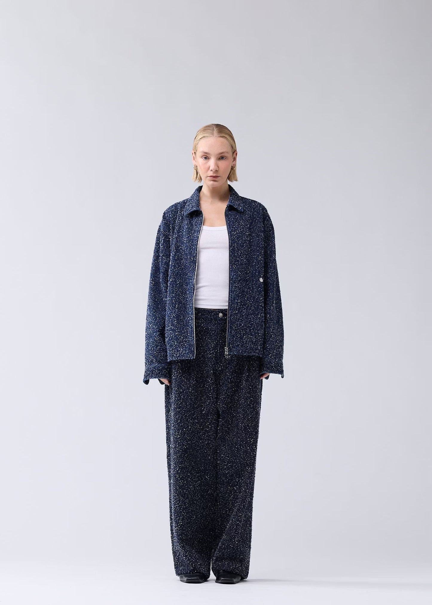 Jacket Spray Denim Blue
