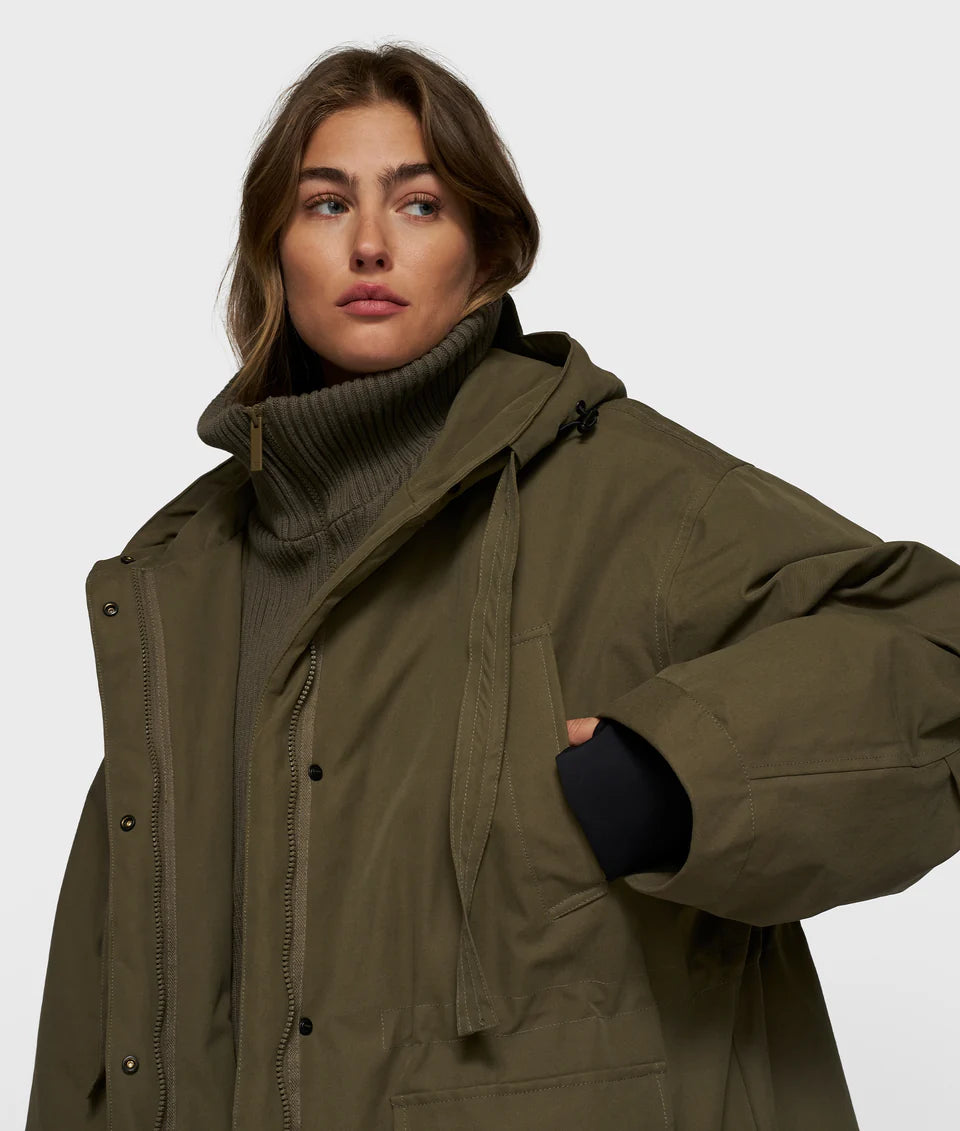 Coat Royal Parka Dark Olive