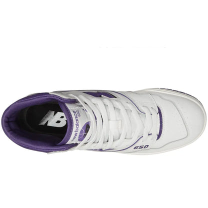 BB650 RCF Sneaker in White & Violet