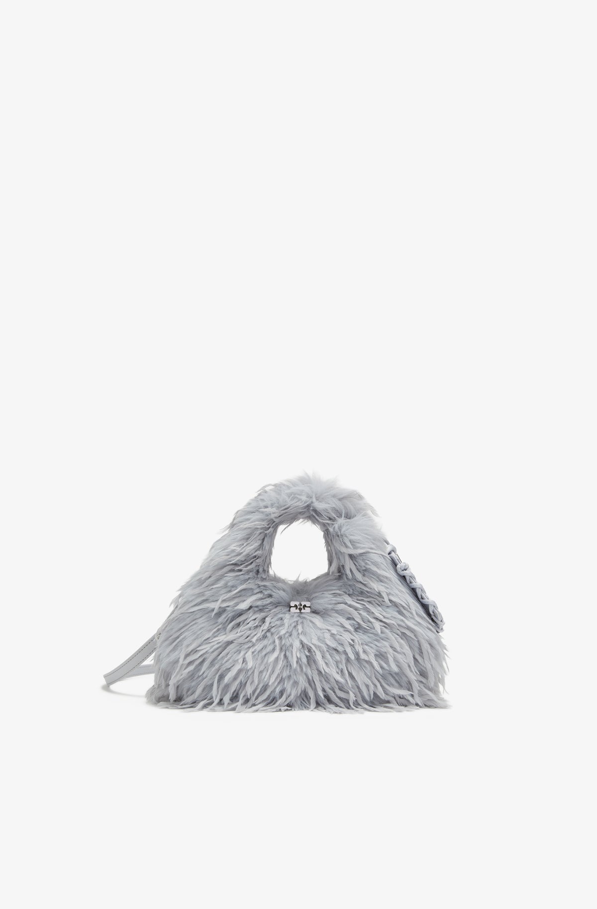 Bag Hobo Mini Feather Grey