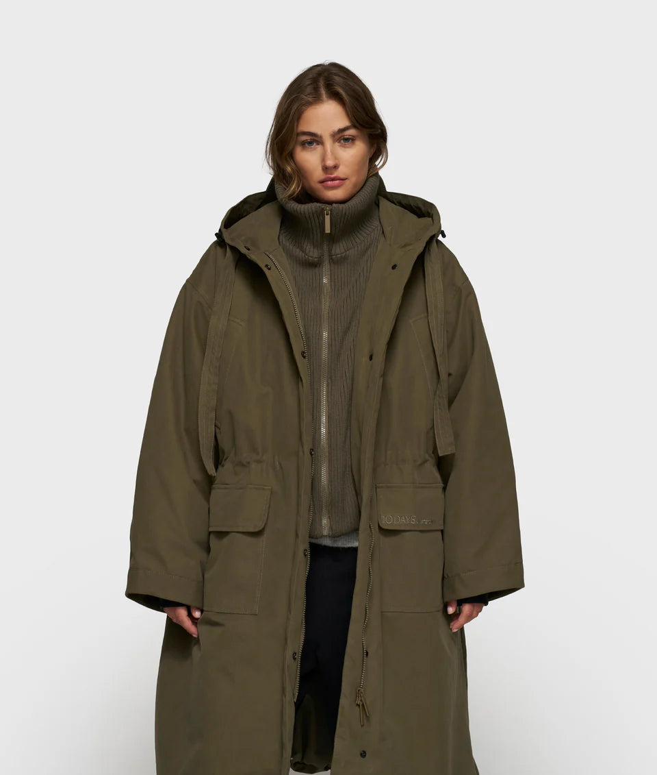 Coat Royal Parka Dark Olive