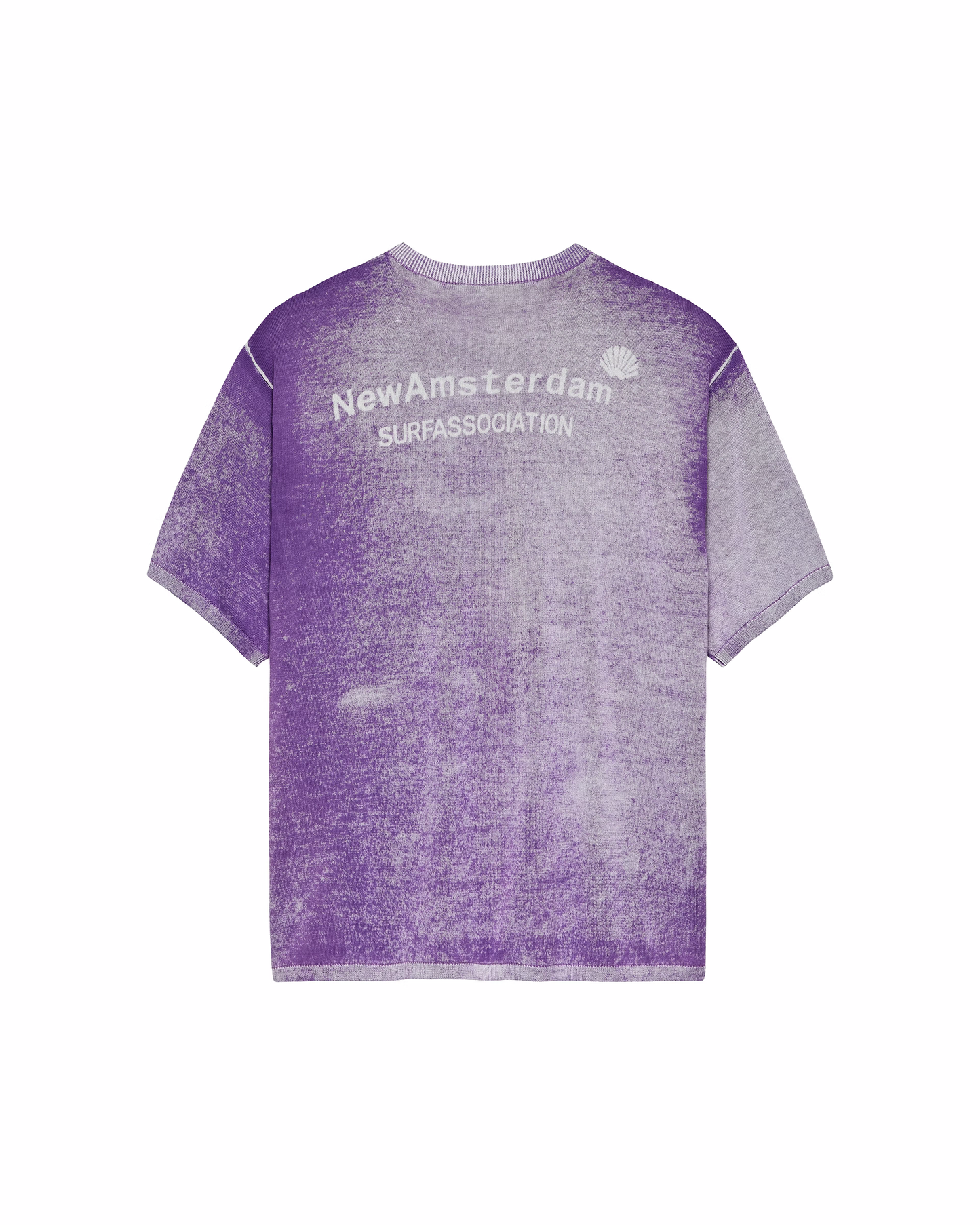 T-shirt Logo Knit Purple
