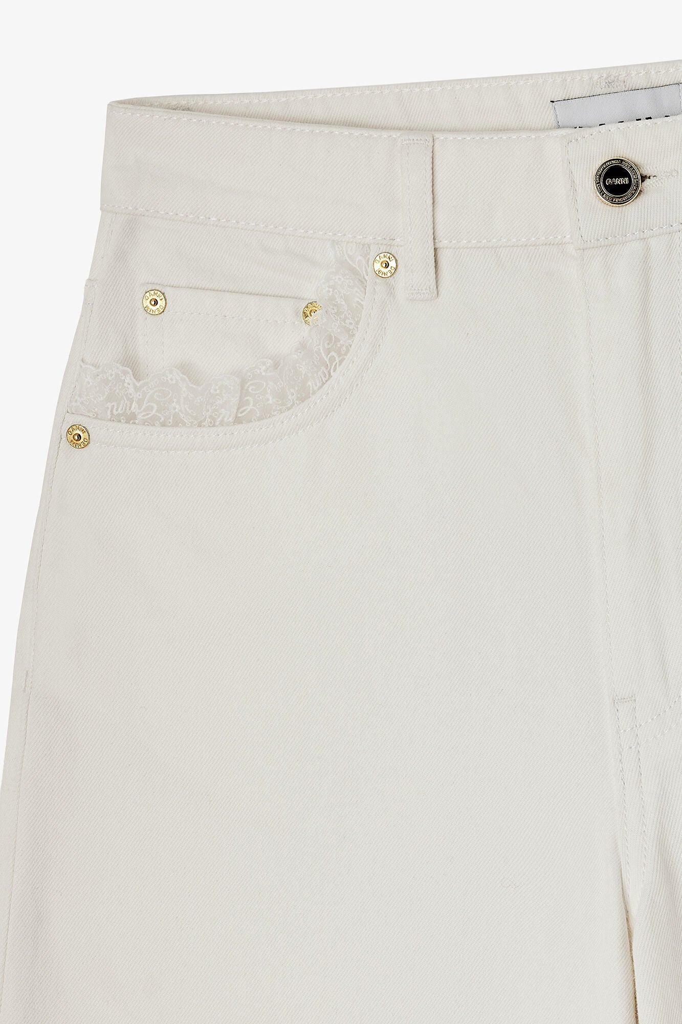 Jeans Lari Straight White