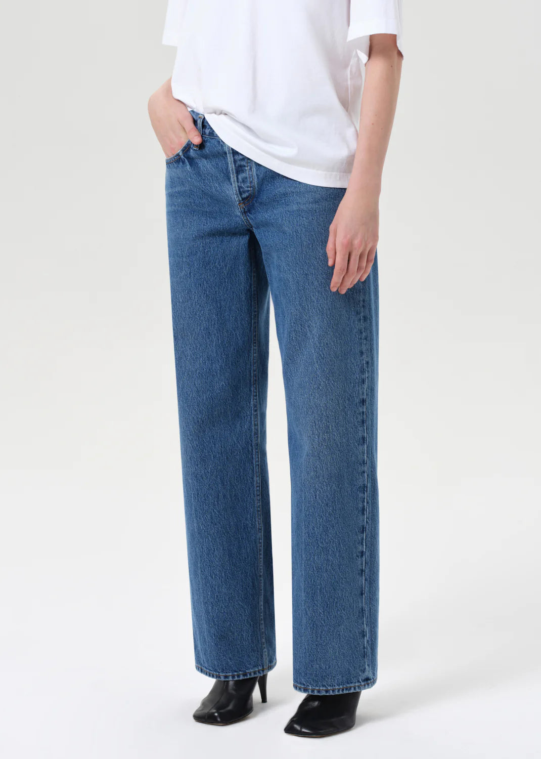 Jeans Low Rise Loose Charge