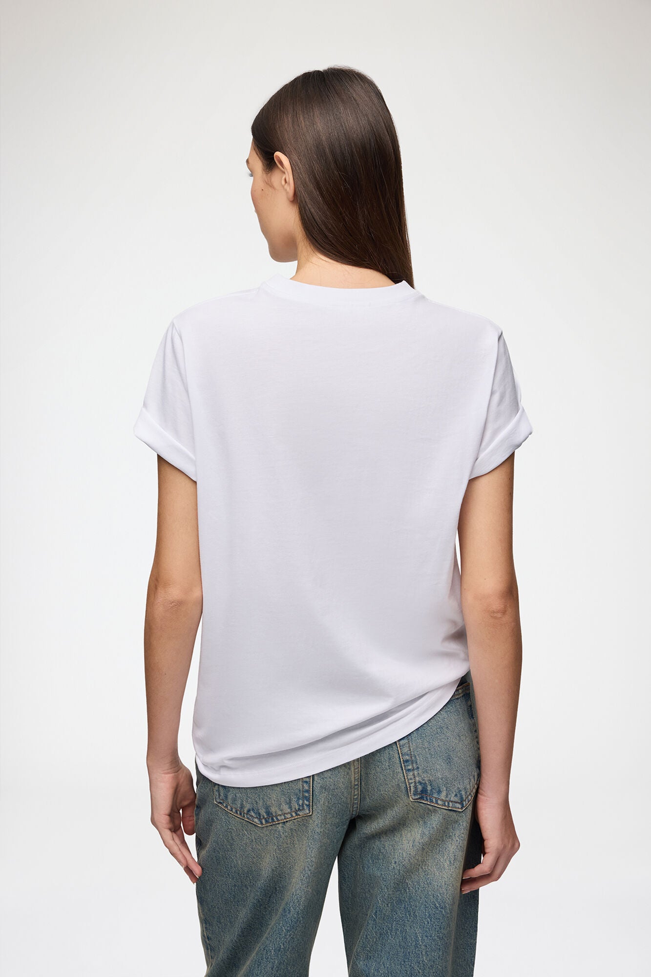 T-shirt Teddy Mushrooms White