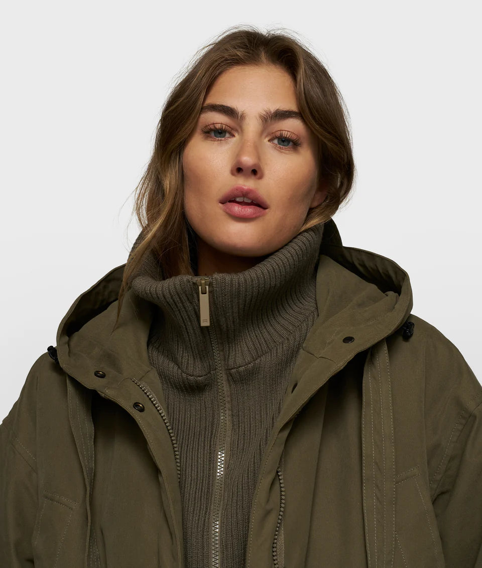 Coat Royal Parka Dark Olive