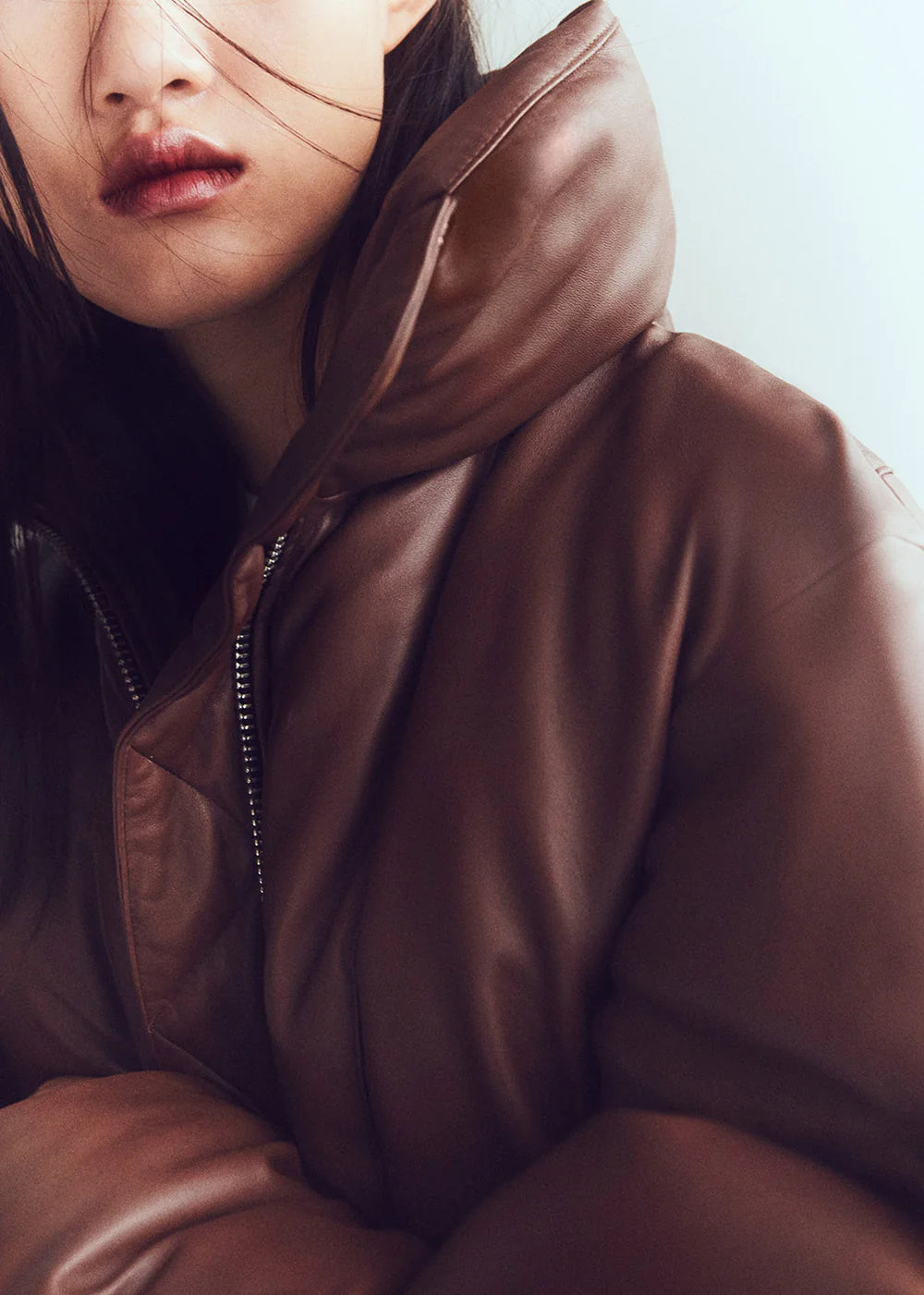Jacket Edie Leather Puf