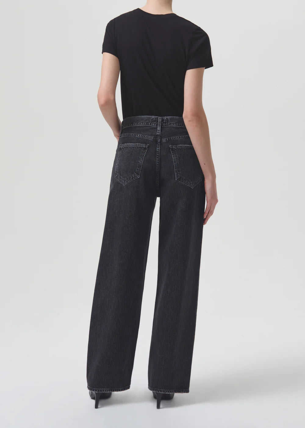 Jeans Low Slung Baggy Black