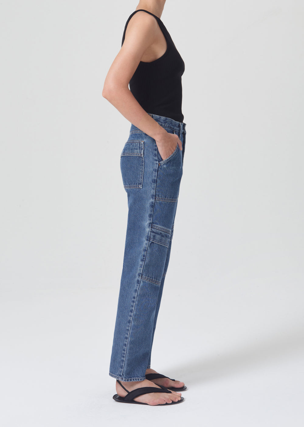 Cargo Jeans Cooper in Blue