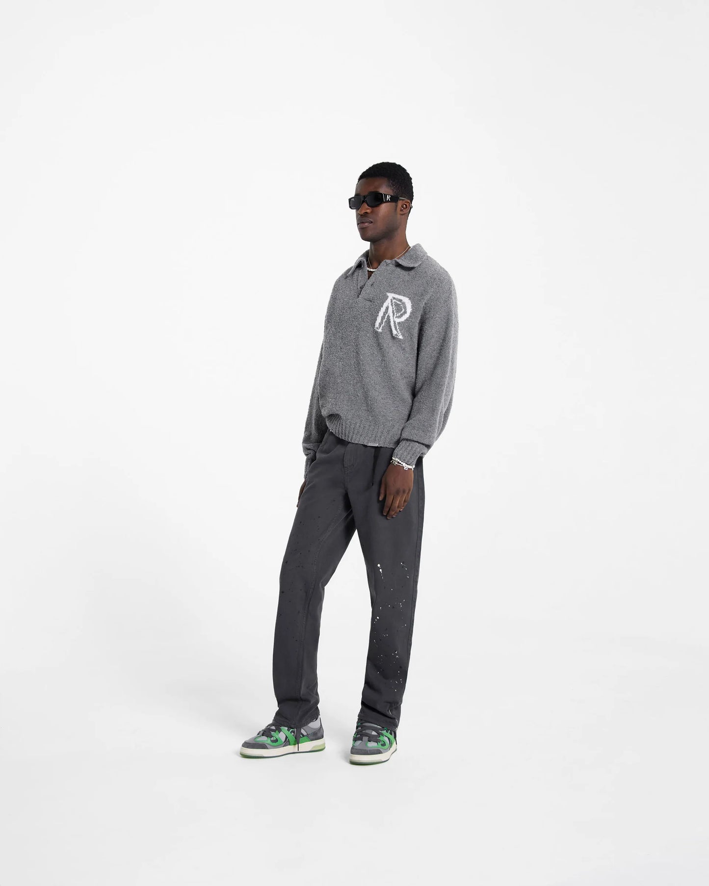 Sweater Initial Polo Grey