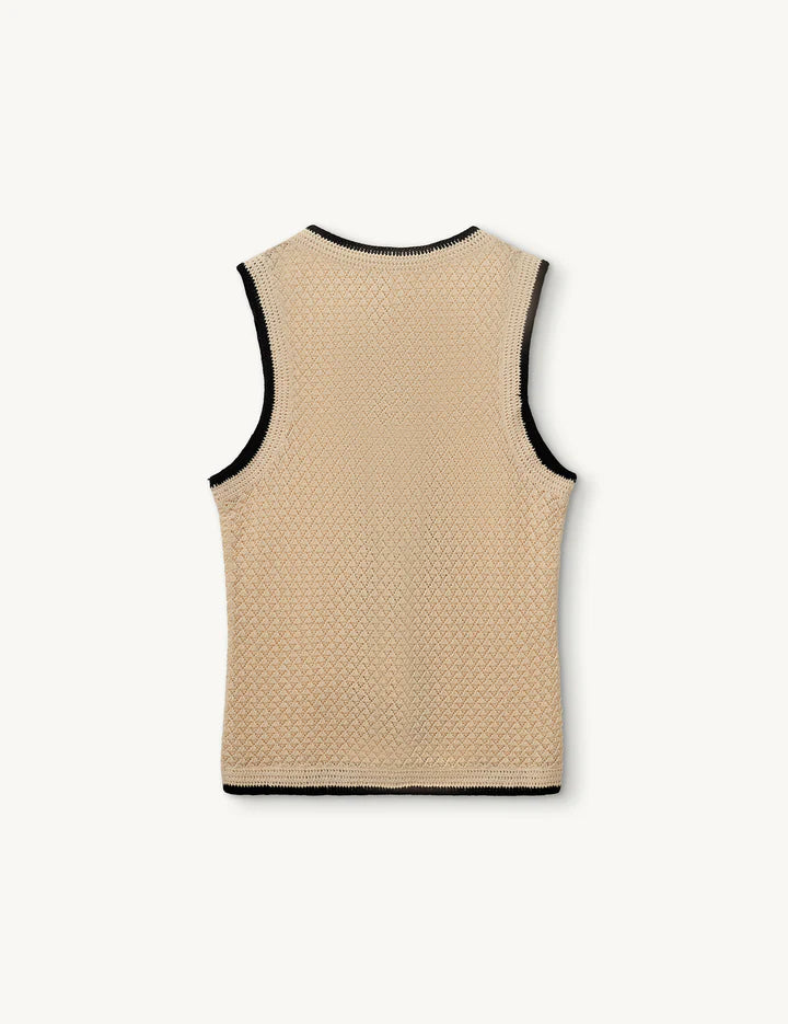 Vesta Plage Bone Black