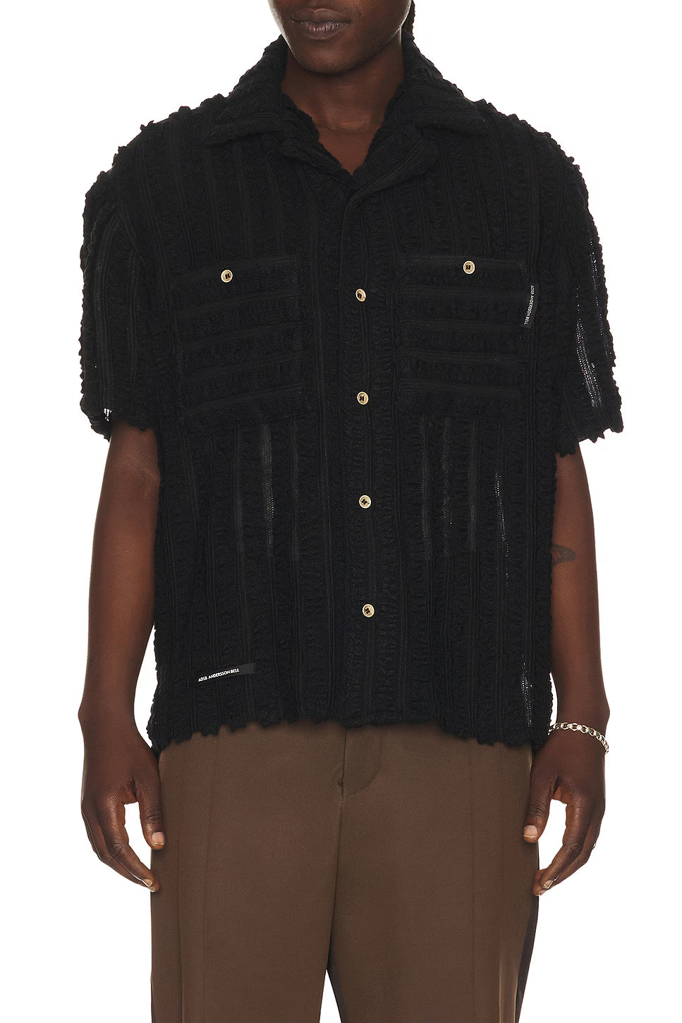 Shirt Kenley Knitted Black