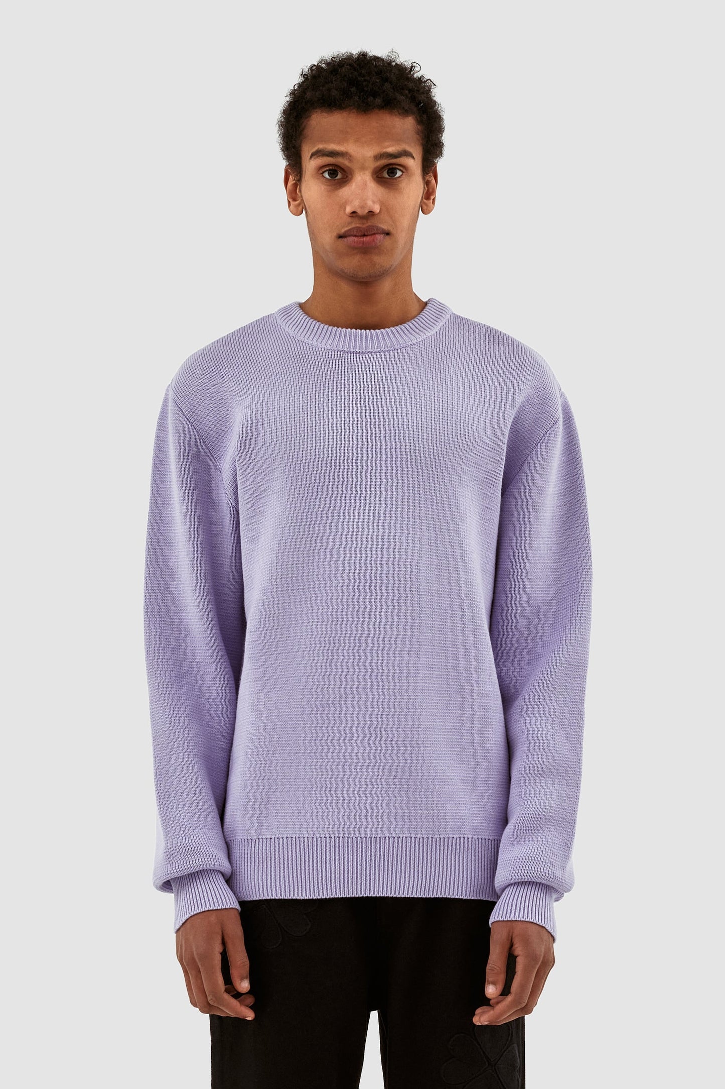Sweater Kobe Back Heart Purple