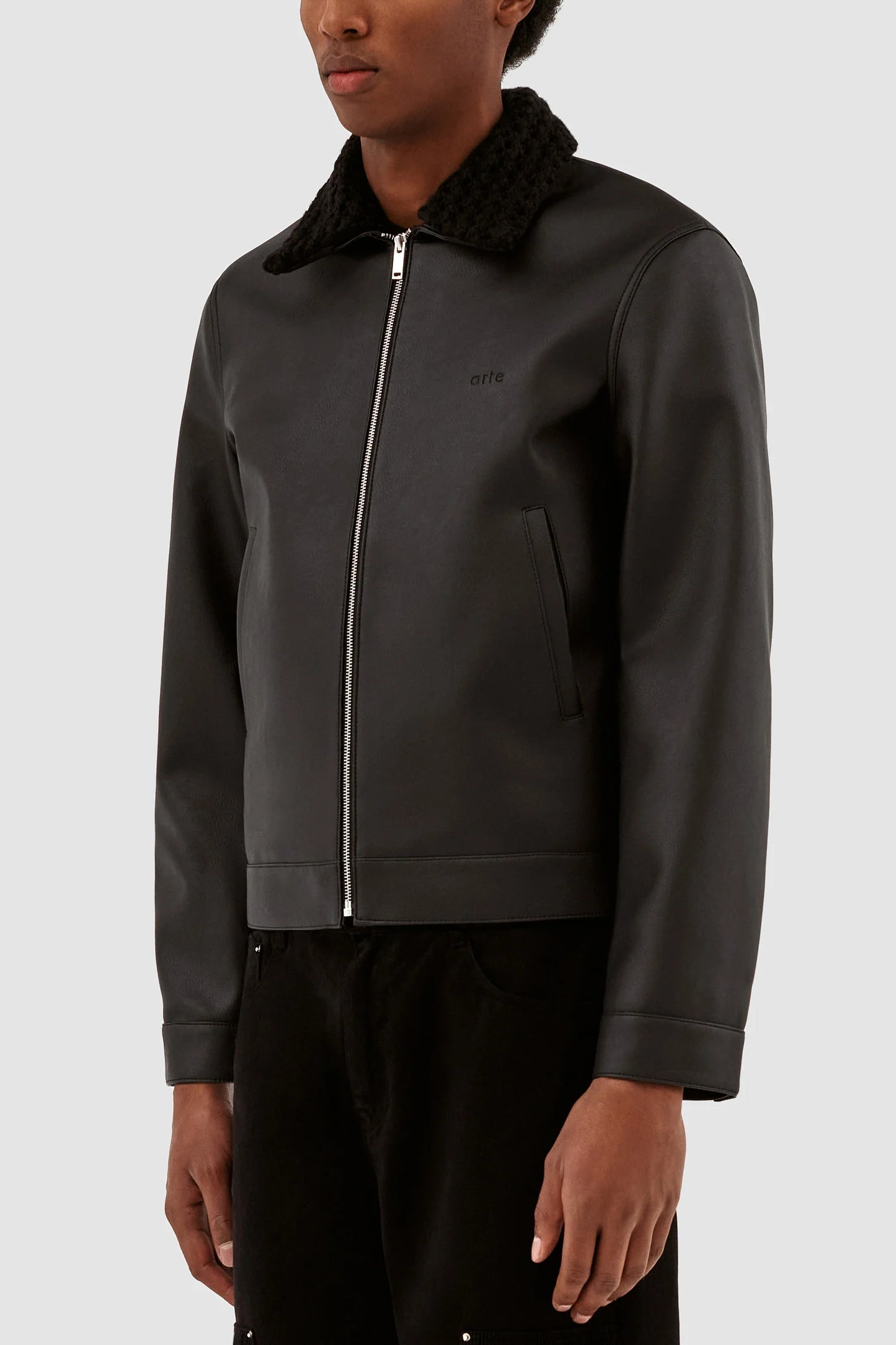 Jacket Jasper Collar Black
