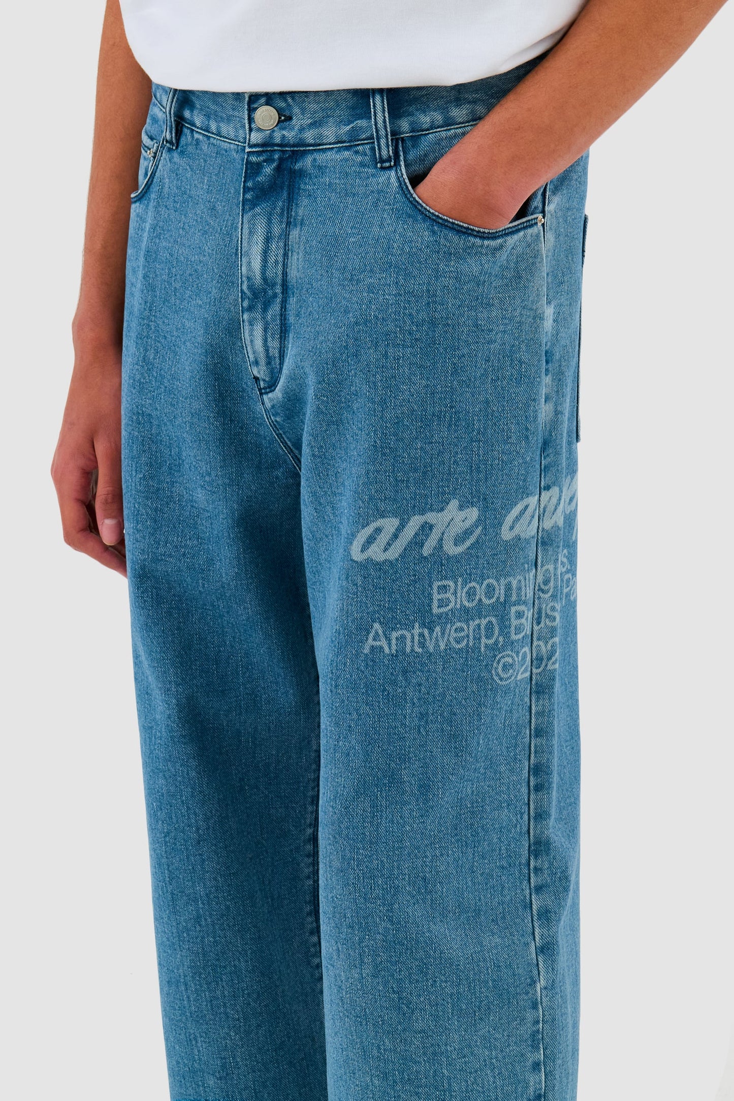 Pants Blooming Ideas Blue