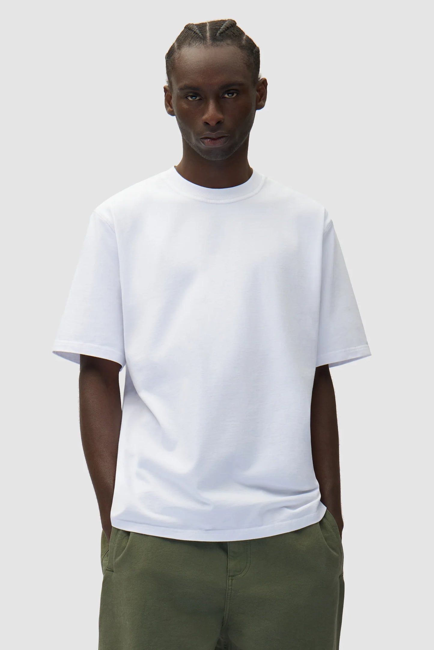 T-shirt Diels Scribble White