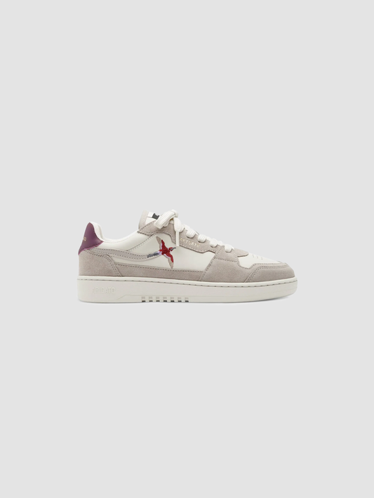 Sneakers Dice Lo Bird Beige & Burgundy