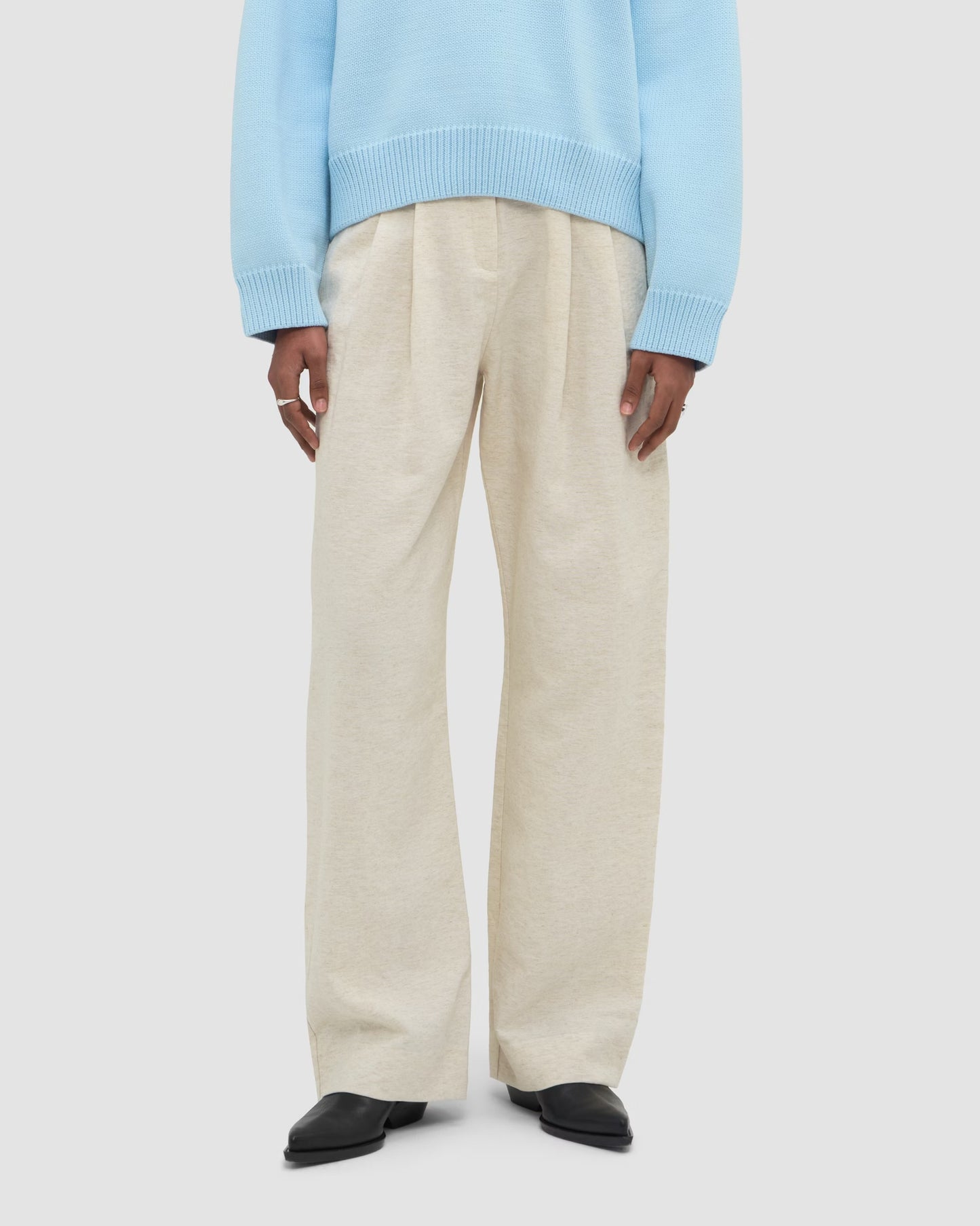 Pants Dorea Undyed Cream
