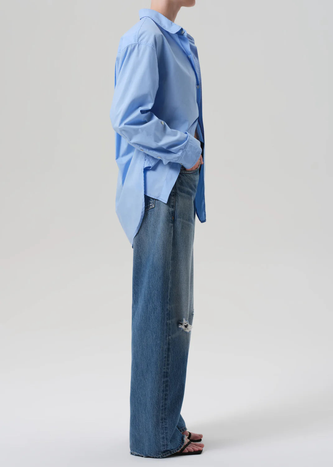 Jeans Ayla Baggy Solano Blue