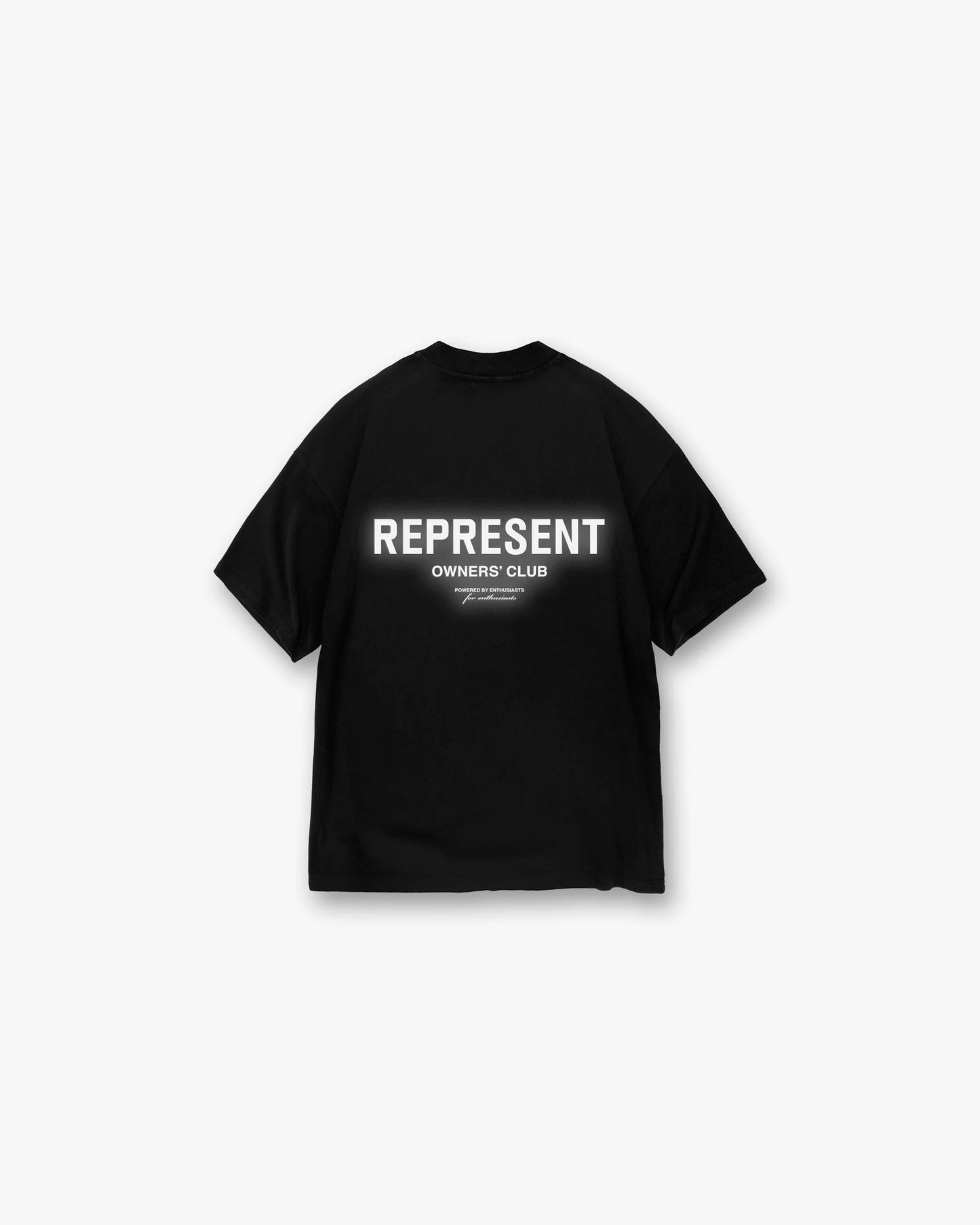 T-shirt Owners Club Black Reflective